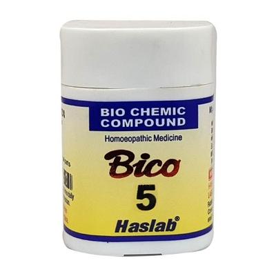 Haslab Bico 5 Biochemic Compound Tablet 20 gm - Bio-Chemic