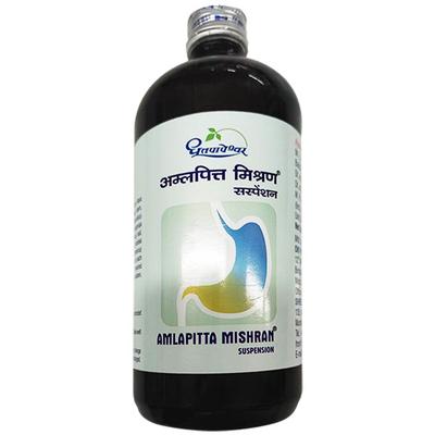 Dhootapapeshwar Amlapitta Mishran Suspension 450 ml - Speciality Medicines