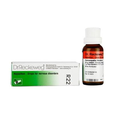 Dr. Reckeweg R22 Najasthen Nervous System Drops 22 ml - Homeopathic Drops