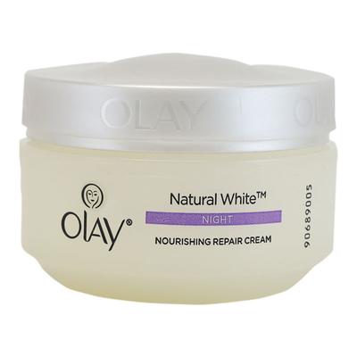 Olay Natural White 7 in one Night Nourishing Repair Cream 50 gm - Night Cream