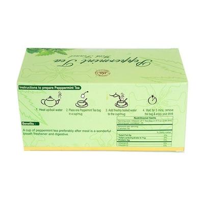 Jindal Herbal Tea Bag Sachets - Peppermint with Fennel 25's - Teas