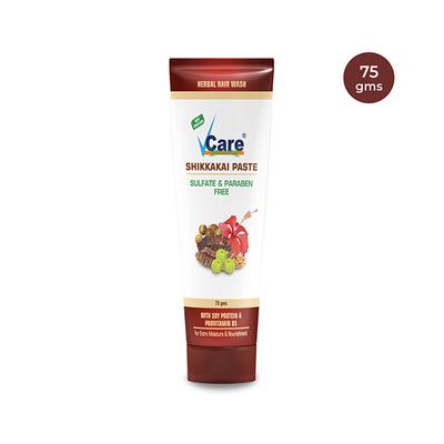 VCare Shikkakai Paste (Pack of 3 x 75 gm) - Hair Treatment