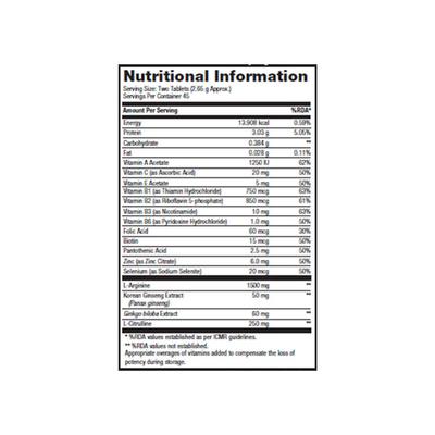 GNC Men's Arginmax Tablet 90's - Amino Acids