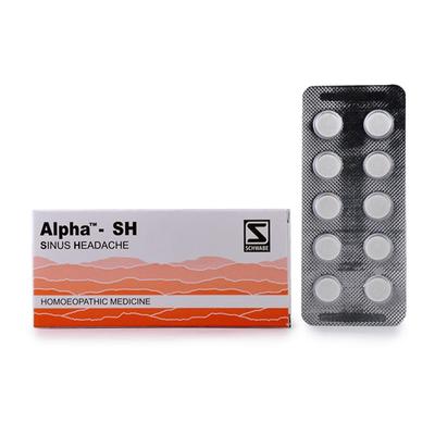 Dr. Willmar Schwabe Alpha - Sinus Headache Tablet 10's - Speciality Medicine
