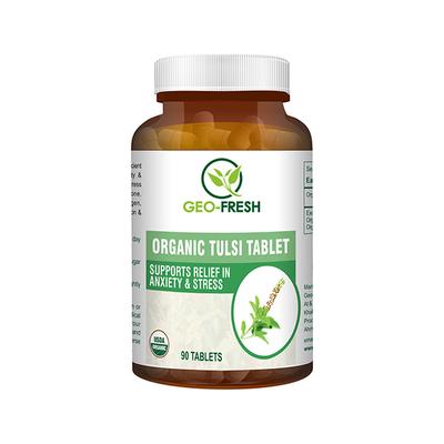 Geo-Fresh Organic Tulsi 750 mg Tablet 90's - Speciality Medicines