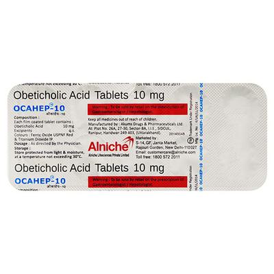 OCAHEP 10mg Tablet 10's - Cholelithiasis/Gall Stones