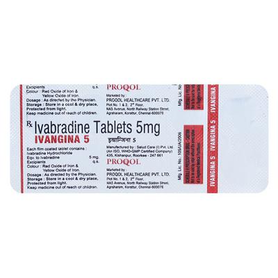IVANGINA 5mg Tablet 10's - Angina