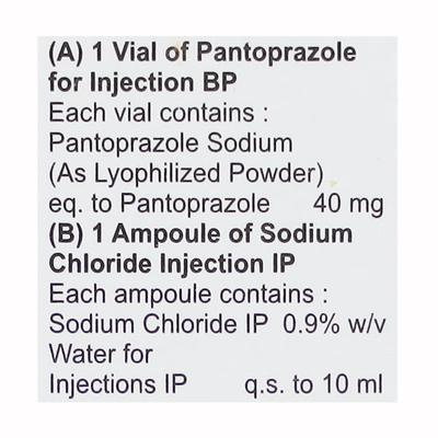 PANGIFT 40 Injection 1's - Ulcer/Reflux/Flatulence-Aaa