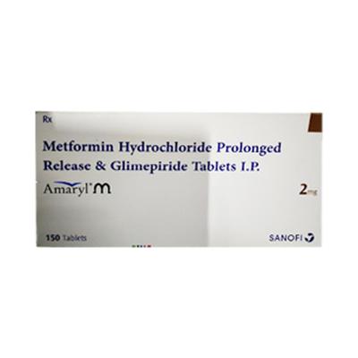 Amaryl M 2mg Tablet 15'S - Diabetes-Ant