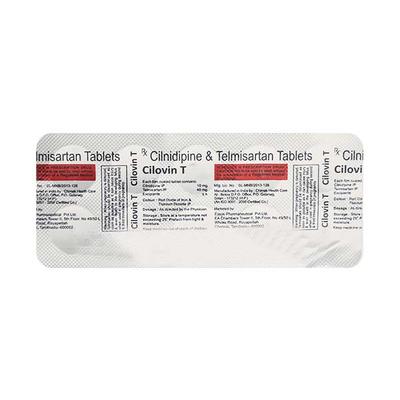 CILOVIN T Tablet 10's - Hypertension-Ana