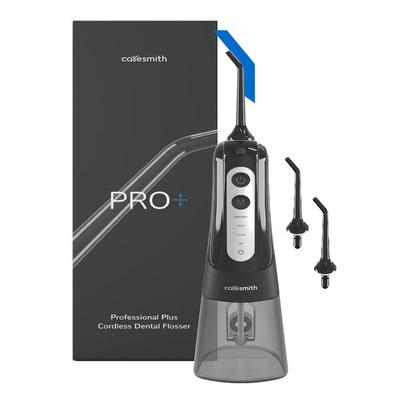 Caresmith Pro+ Cordless Dental Flosser - Black - Floss & Tongue Cleaners