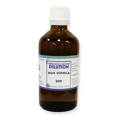 LDD Bioscience Dilution Nux Vomica 200 Liquid 100 ml - Dilutions