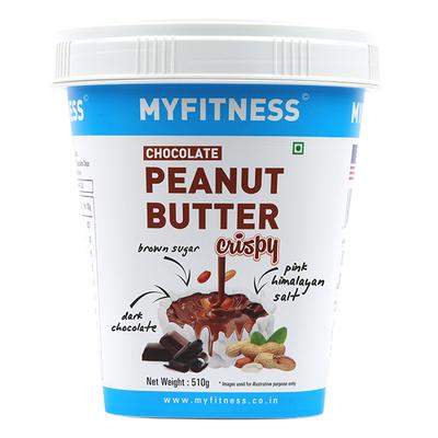 Myfitness Chocolate Peanut Butter - Crispy 510 gm - Nutritional Bars