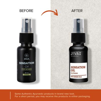 Jiva Ayurveda Sensation Oil 30 ml - Pain Relief (Ayush)