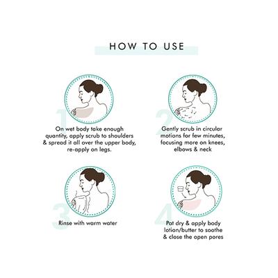 mCaffeine Naked & Raw Tan Removal Coffee Body Scrub 100 gm - Scrubs & Exfoliants