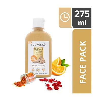 St. D'Vence Multani Mitti Lotion with Kesar, Manjistha & Rosewater 275 ml - Lotions & Creams