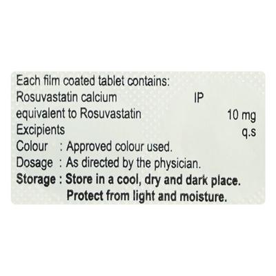 ROSUKIND 10mg Tablet 10's - High Cholesterol-Dys