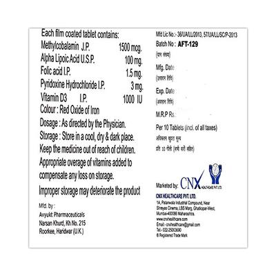 BECOCNX D3 Tablet 10's - Supplements-Vam