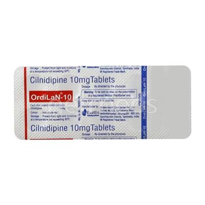 Ordilan 10mg Tablet 10'S - Peripheral Hypertension-Per