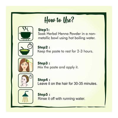 Indus Valley Bio Organic Herbal Henna Powder 100 gm - Personal Care (Ayush)