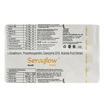 SERAGLOW Tablet 10's - Supplements-Sup