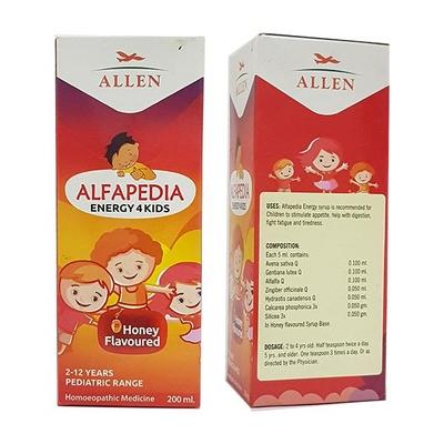 Allen Alfapedia Energy 4Kids Syrup 200 ml - Speciality Medicine
