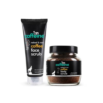 mCaffeine Exfoliation & Tan Removal Combo 200 gm - Face Scrubs