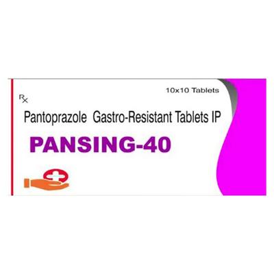 PANSIG 40 Tablet 10's - Ulcer/Reflux/Flatulence-Aaa