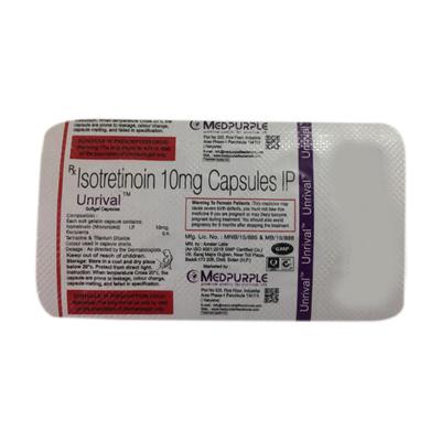 UNRIVAL Softgel Capsule 10's - Acne-Acn