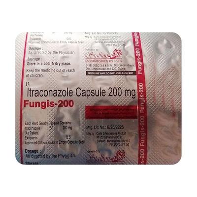 FUNGIS 200 Capsule 10's - Fungal Infections-Anf