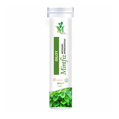 Mint Veda Giloy Effervescent Tablet 20's - Herbal Dietary Supplement