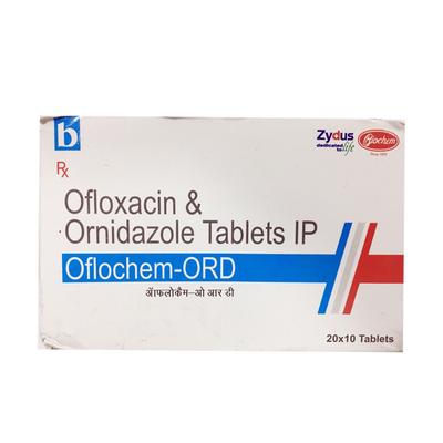 OFLOCHEM ORD Tablet 10's - Bacterial Infections-Qui