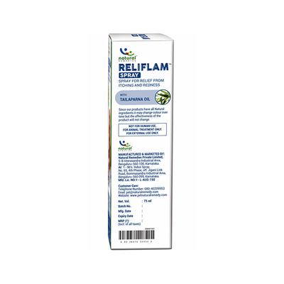 Natural Remedies Reliflam Liquid Spray 75 ml - Pet Healthcare