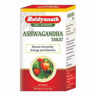 Baidyanath Ashwagandha Tablet 60's - Ashwagandha
