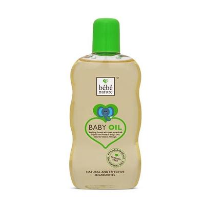 Bebe Nature Natural Baby Massage Oil 120 ml - Creams, Lotions & Oils