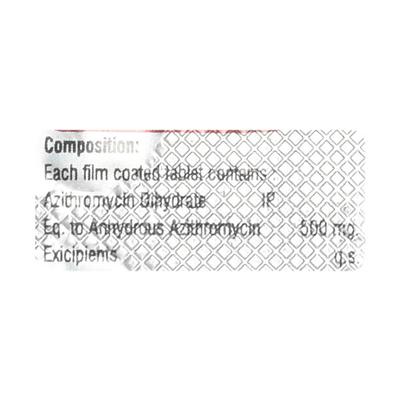 AZEFIL 500 Tablet 5's - Bacterial Infections-Mac