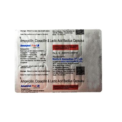 AMOXYNOL PLUS LB Capsule 10's - Bacterial Infections-Pen