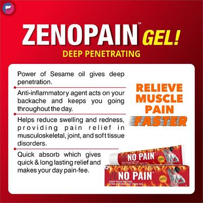 LifeZen Zeno Pain Gel 30 gm - Gel/Cream
