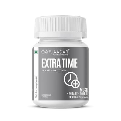 AADAR Extra Time 500 mg Capsule 60's - Sexual Healthcare
