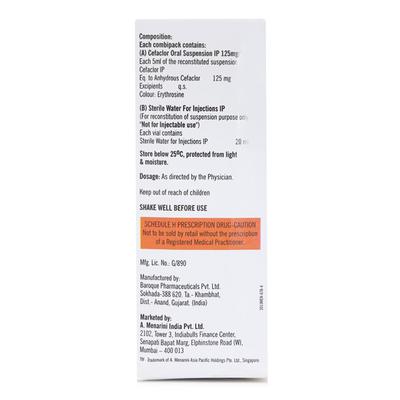 Distaclor 125mg Oral Suspension 30ml - Bacterial Infections-Cep