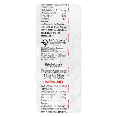 NLYN MD Tablet 10's - Supplements-Vam