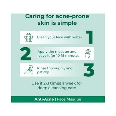 Palmolive Anti Acne Purifying Masque 100 ml - Face Wash & Cleansers