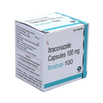 ITRABAT 100 Capsule 10's - Fungal Infections-Anf