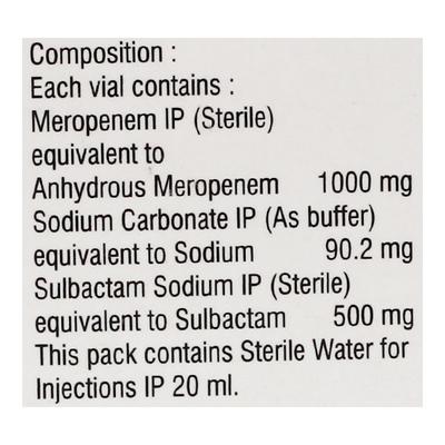 Merotec XP Injection 1's - Bacterial Infections-OBL