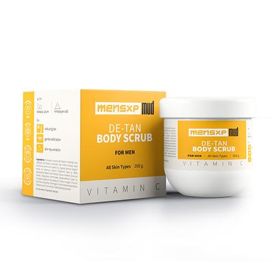MensXP Mud De-Tan Body Scrub - Men 200 gm - Scrubs & Exfoliants