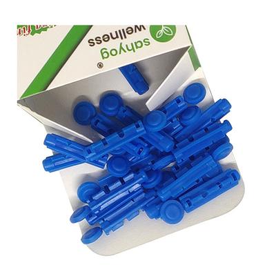 Sahyog Wellness Finger Picker Sterile Round Twist Comfort Blood Lancets 50's - Test Strips & Lancets