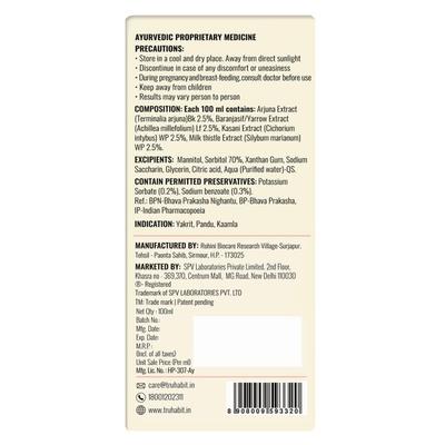 TruHabit Liv Pro Herbal Syrup 100 ml - Cough Syrup