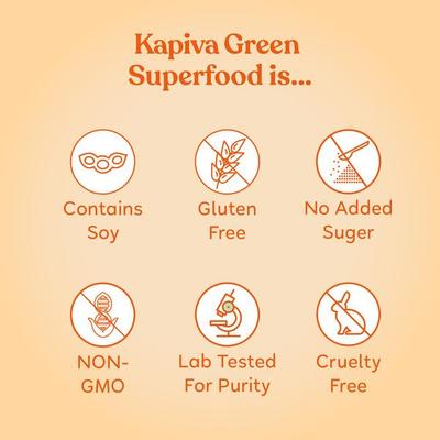Kapiva Plant Protein Superfoods with Greens Powder - Choco Orange 1 kg - Health Products