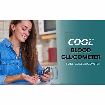 i-Sens Cool Blood Glucometer with Test Strips 100's - Black - Blood Glucose Monitors/Strips