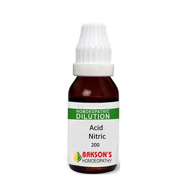 Bakson's Acid Nitric 200 CH Liquid 30 ml - Dilutions